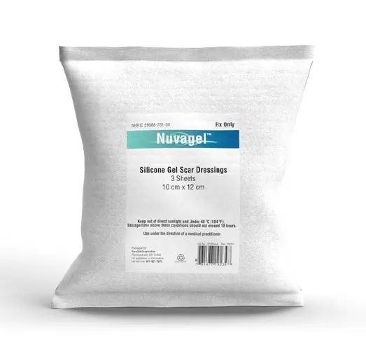 Nuvagel Sillicone Gel Scar Dressing  3 Sheets 