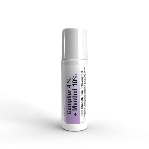 [200115] Camphor 4% + Menthol 10% 3oz Roll-on