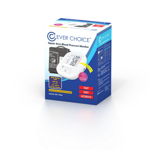[200278] Clever Choice Fully Auto Digital Arm BP Monitor with 240 Memory