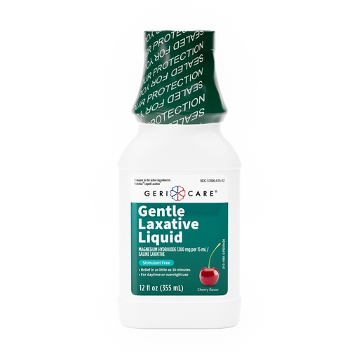 [200448] Magnesium Hydroxide Gentle Laxative Cherry 1200mg/15mL liquid 12 fl oz