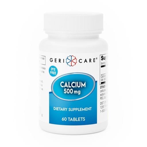 [200496] Oyster Shell Calcium 500mg tablets 60 count