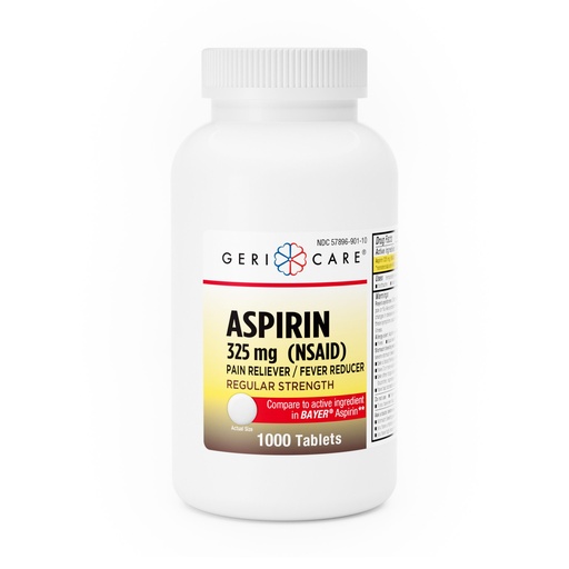 [200544] Aspirin 325mg tablets 1000 count