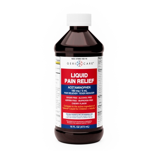 [200561] Acetaminophen 160mg/5mL liquid 16 fl oz