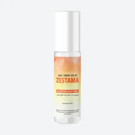 [200595] ZESTAMA Capsaicin 0.075% topical liquid 89 mL bottle with applicator