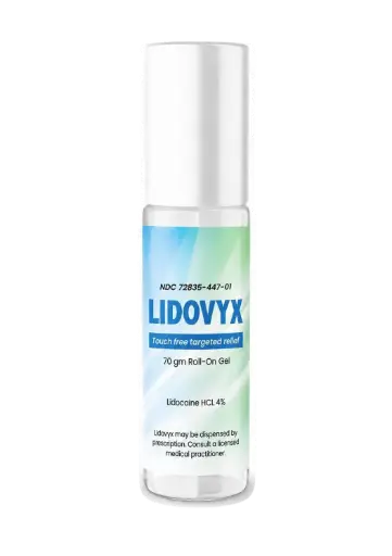 [200596] LIDOVYX Lidocaine 4% topical gel 70 g bottle with applicator 