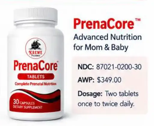[200611] PrenaCore Advanced Nutrition for Mom & Baby 30CT