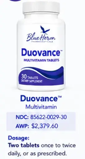 [200617] Duovance Multivitamin 30CT