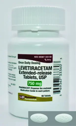 [200646] Levetiracetam ER 750 Mg Tablet 60CT