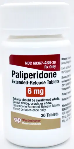 [200649] Paliperidone ER 6MG Tablet 30CT
