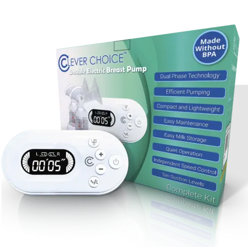 [200754] Clever Choice Electric Double Breast Pump  EACH