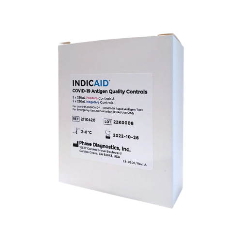 [200110] INDICAID COVID/FLU 3:1 POC Control Solution